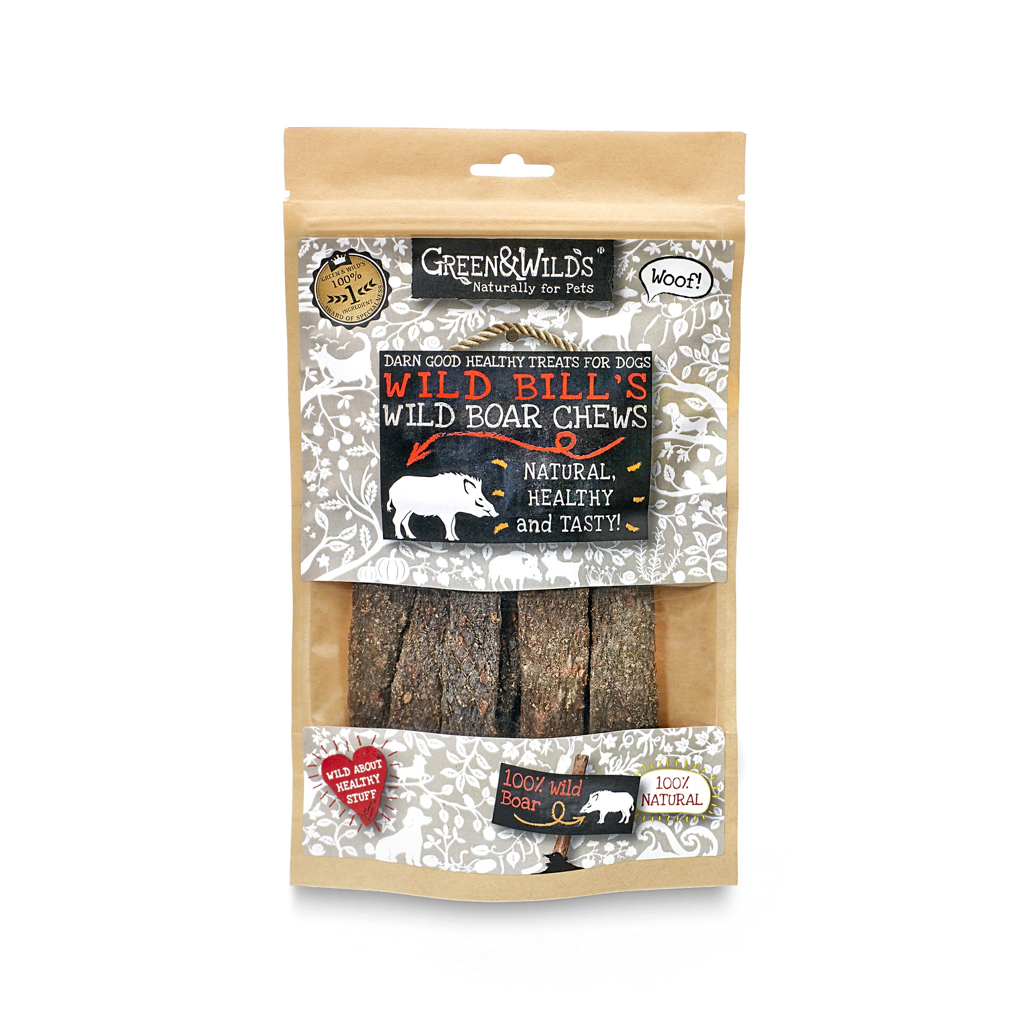 Wild Boar Chews 100g