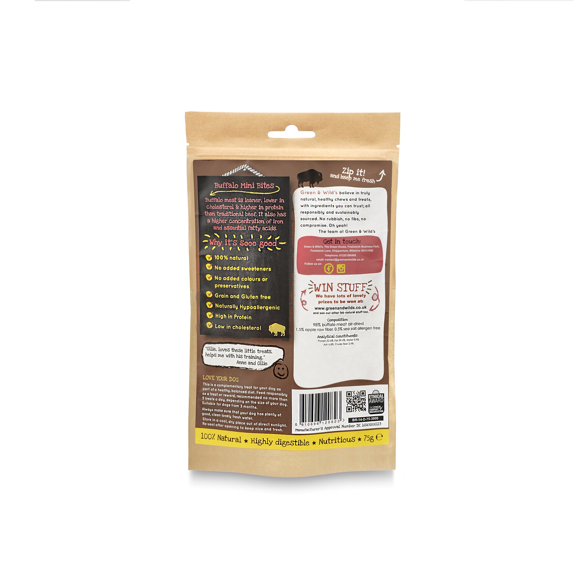 Buffalo Mini Bites 75g