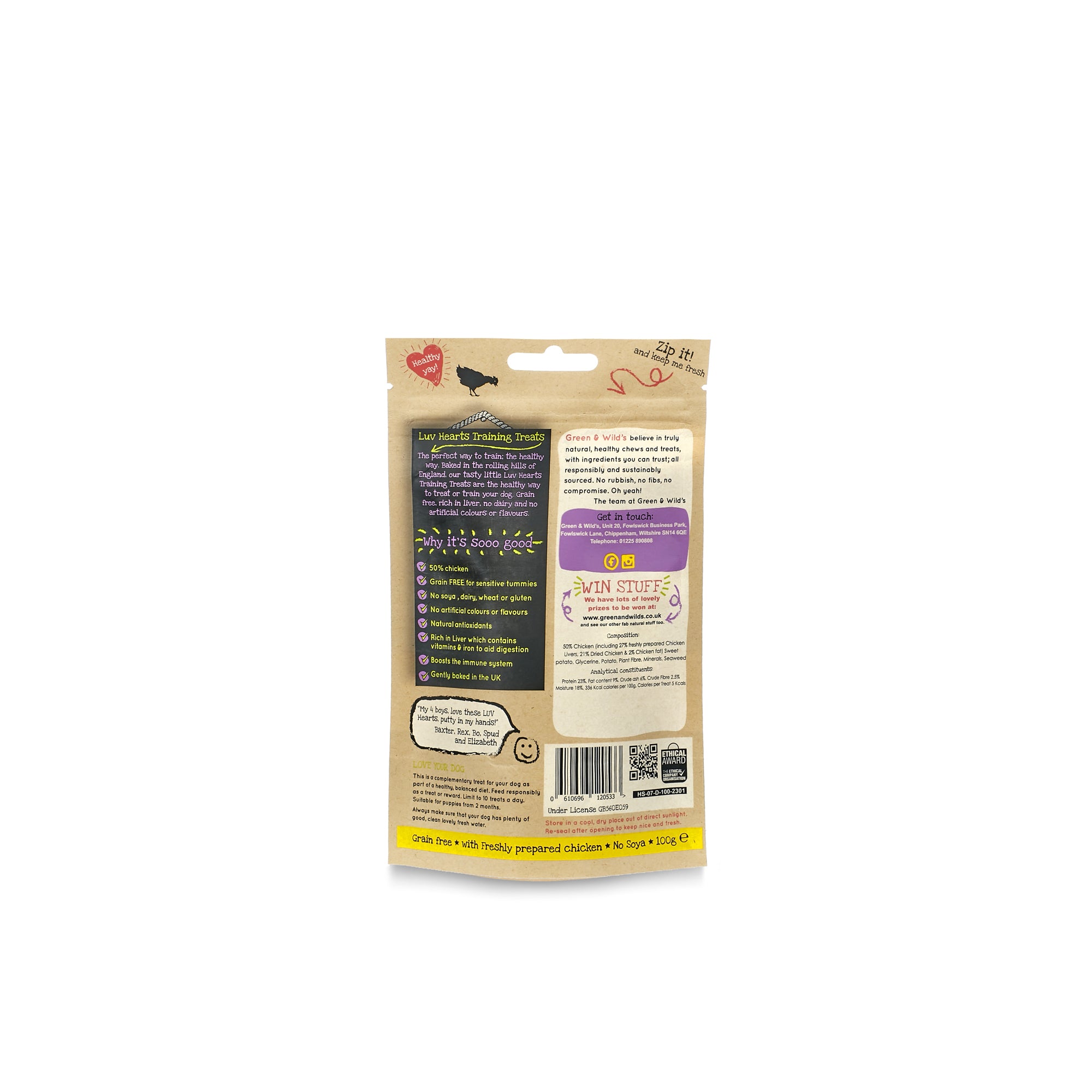 Luv Hearts 100g