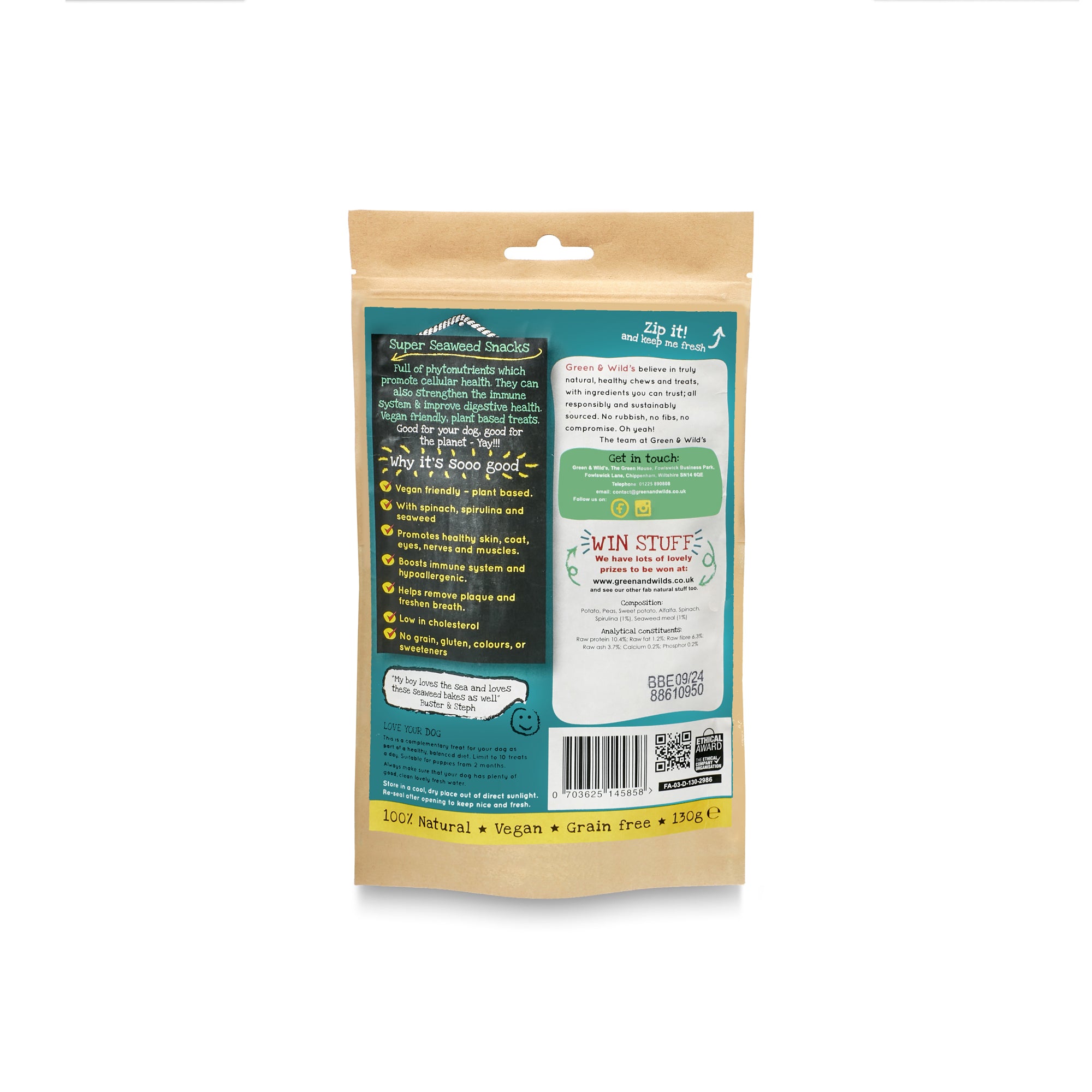 Super Seaweed Snacks 130g
